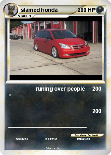 Pokemon slamed honda