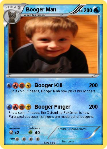 Pokemon Booger Man