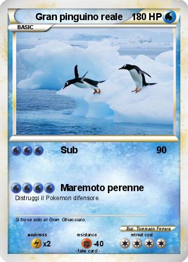 Pokemon Gran pinguino reale
