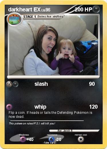 Pokemon darkheart EX