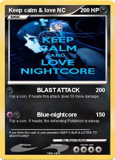 Pokemon Keep calm & love NC