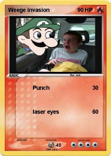 Pokemon Weege invasion