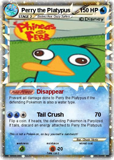 Pokemon Perry the Platypus