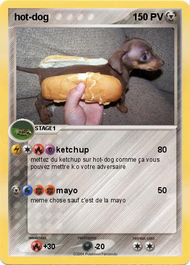 Pokemon hot-dog