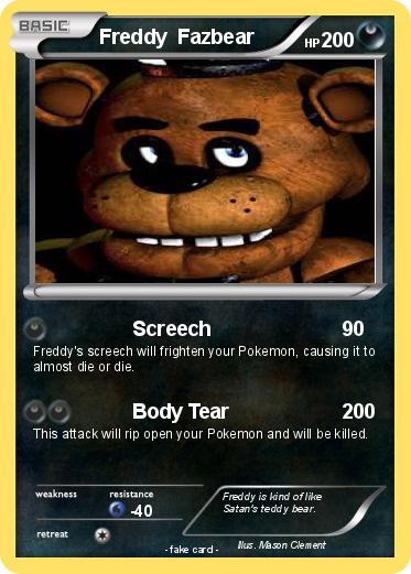 Pokemon Freddy  Fazbear