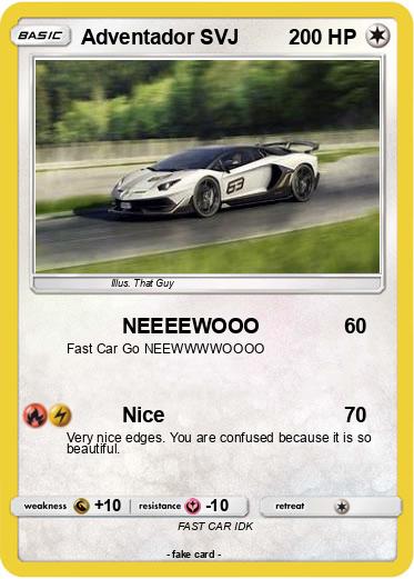 Pokemon Adventador SVJ