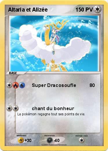 Pokemon Altaria et Alizée