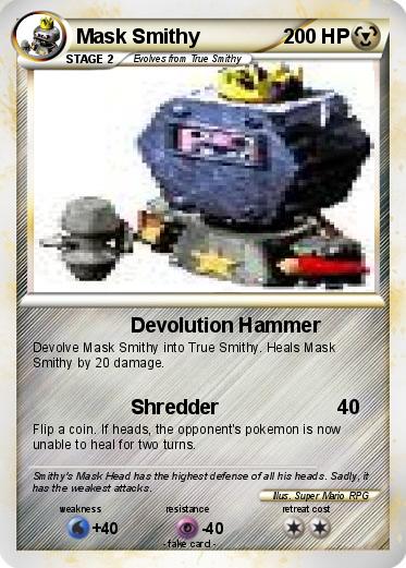 Pokemon Mask Smithy