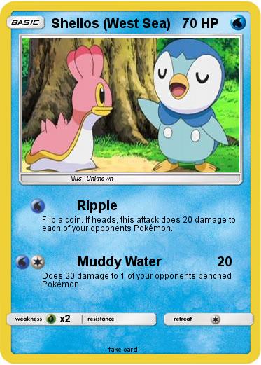 Pokemon Shellos (West Sea)