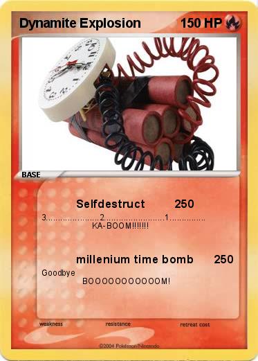 Pokemon Dynamite Explosion