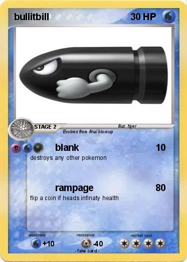 Pokemon bullitbill
