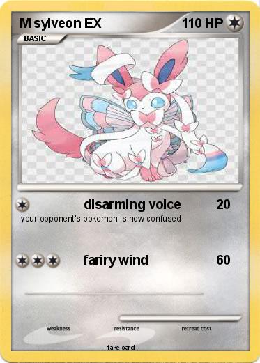 Pokemon M sylveon EX
