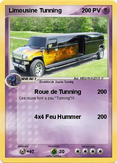 Pokemon Limousine Tunning