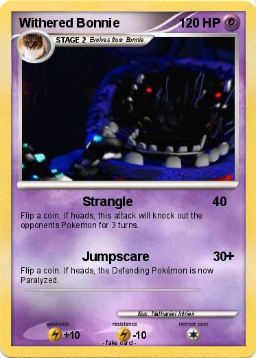 Pokemon Withered Bonnie