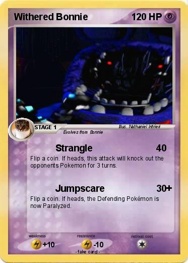 Pokemon Withered Bonnie