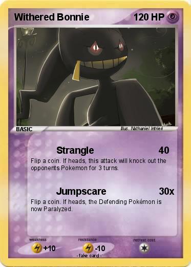 Pokemon Withered Bonnie