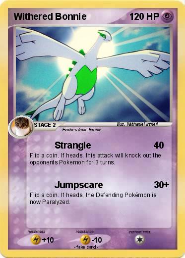 Pokemon Withered Bonnie