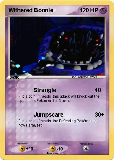 Pokemon Withered Bonnie