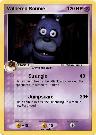 Pokemon Withered Bonnie