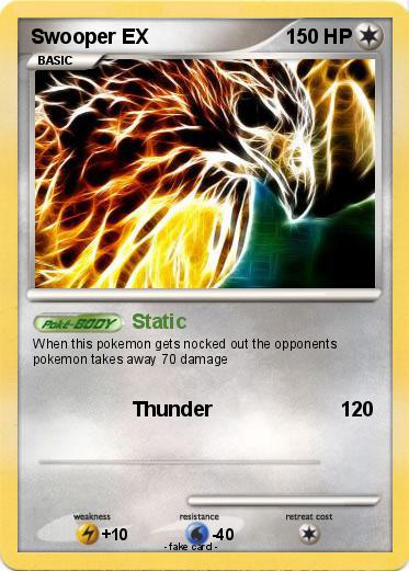 Pokemon Swooper EX