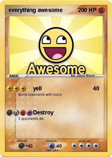 Pokemon everything awesome