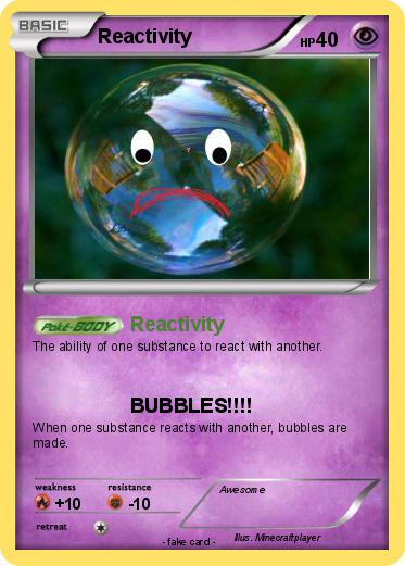 Pokemon Reactivity