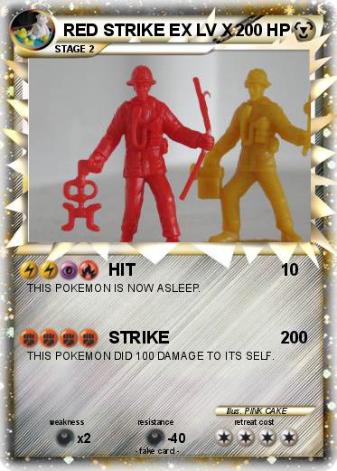 Pokemon RED STRIKE EX LV X