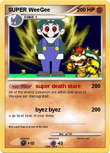 Pokemon SUPER WeeGee
