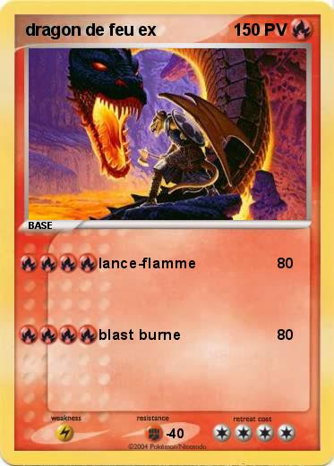 Pokemon dragon de feu ex