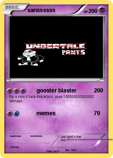 Pokemon sanssssss