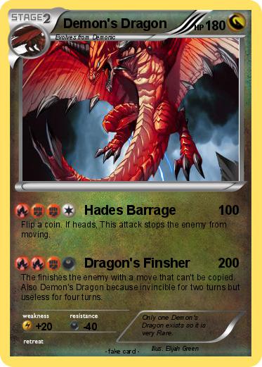 Pokemon Demon's Dragon