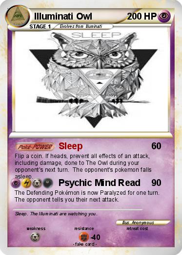 Pokemon Illuminati Owl