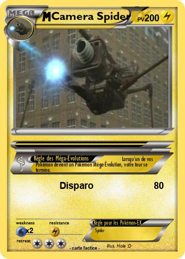Pokemon Camera Spider