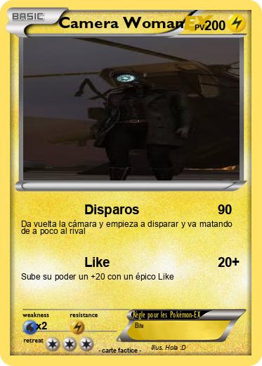 Pokemon Camera Woman