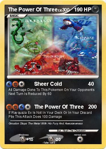Pokemon The Power Of Three
