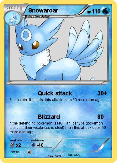 Pokemon Snowaroar