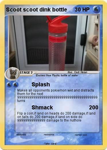 Pokemon Scoot scoot dink bottle