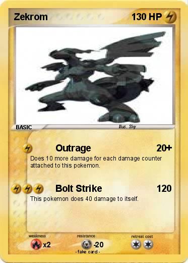 Pokemon Zekrom