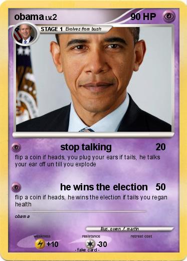 Pokemon obama