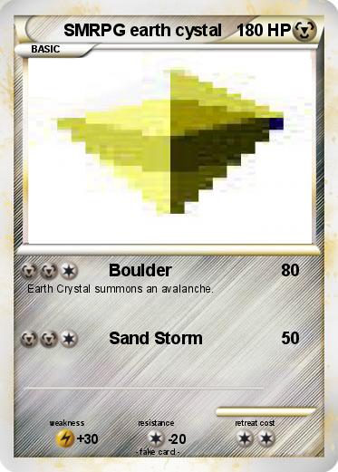Pokemon SMRPG earth cystal