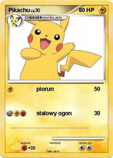 Pokemon Pikachu