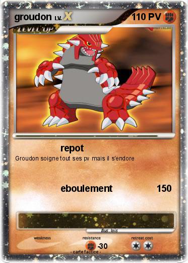 Pokemon groudon