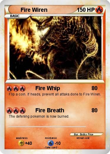 Pokemon Fire Wiren