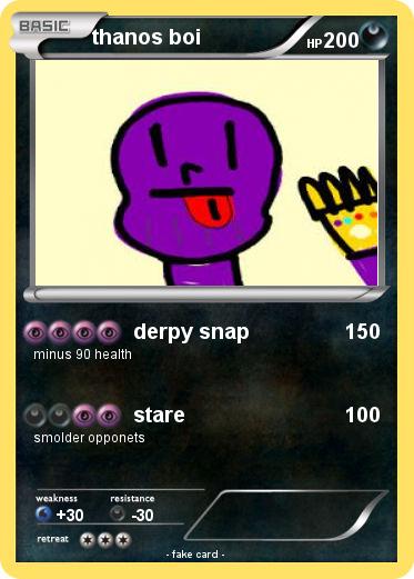Pokemon thanos boi
