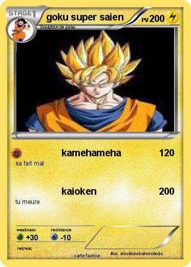 Pokemon goku super saien