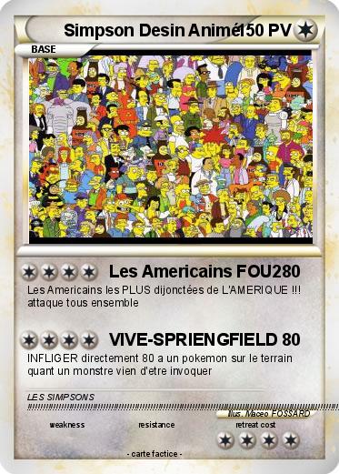 Pokemon Simpson Desin Animé