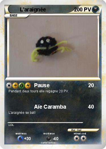Pokemon L'araignée