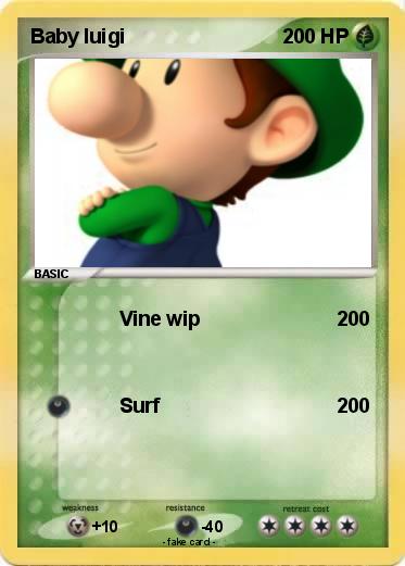 Pokemon Baby luigi