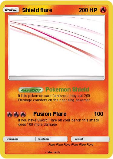 Pokemon Shield flare