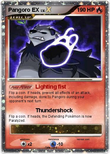 Pokemon Pangoro EX